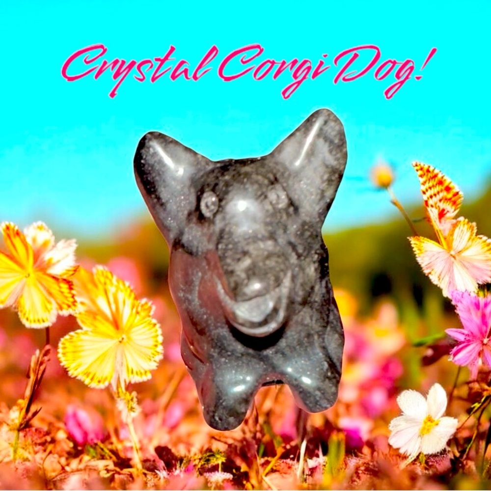 Crystal Corgi Dog